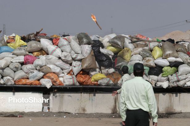امحاء ۱۶ تن انواع مخدر صنعتی در مشهد + ویدئو