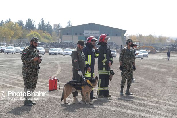 امحاء ۱۶ تن انواع مخدر صنعتی در مشهد + ویدئو