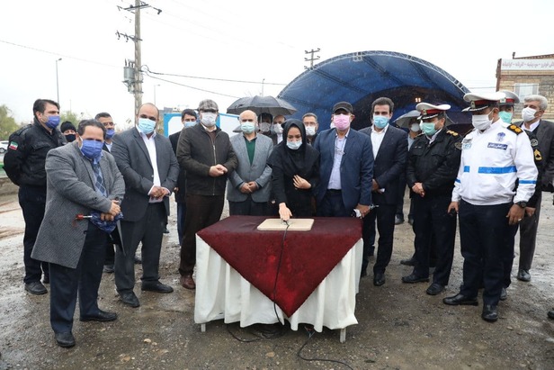 آغاز عملیات پروژه تقاطع غیر هم‌سطح خلیج فارس در مشهد