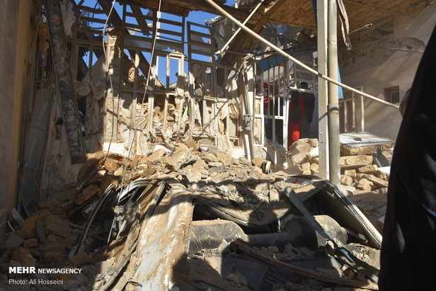 انفجار وحشتناک منزل مسکونی در خرم آباد + فیلم و تصاویر