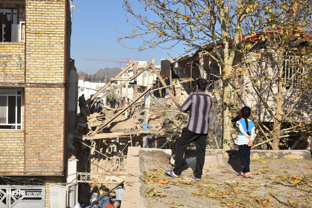 انفجار وحشتناک منزل مسکونی در خرم آباد + فیلم و تصاویر