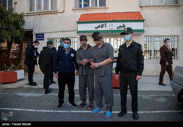 زورگیران خشن در کرمانشاه دستگیر شدند + تصاویر و ویدئو