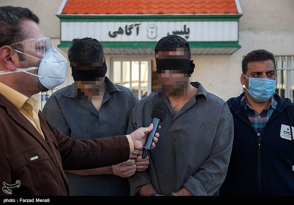 زورگیران خشن در کرمانشاه دستگیر شدند + تصاویر و ویدئو