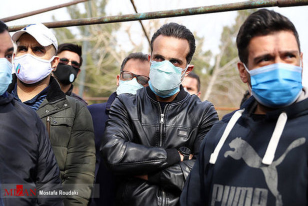 مراسم خاکسپاری پیکر «مهرداد میناوند» در بهشت زهرای تهران + ویدئو و تصاویر