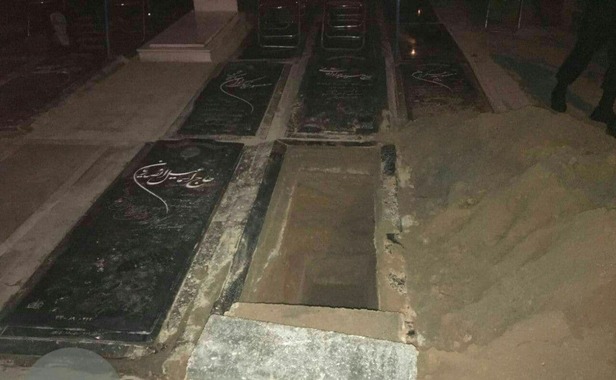 علی انصاریان به خاک سپرده شد+ عکس و ویدئو