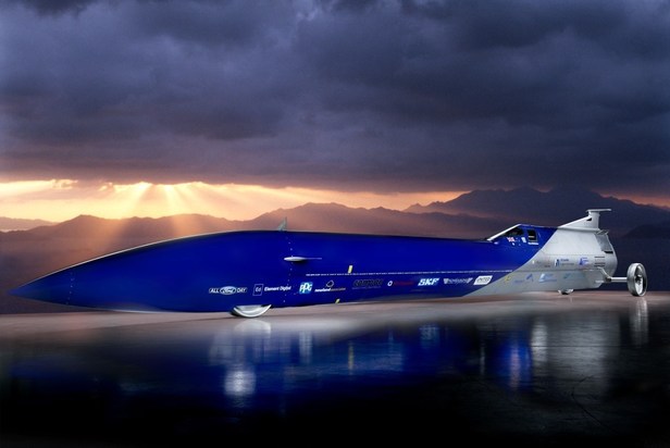 سریع‌ترین خودروی جهان با سرعت ۱۶۰۰ کیلومتر در ساعت ساخته شد + مشخصات و تصاویر