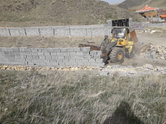 آزاد سازی و رفع تصرف از اراضی ملی واقع در ارتفاعات جنوب مشهد + تصاویر