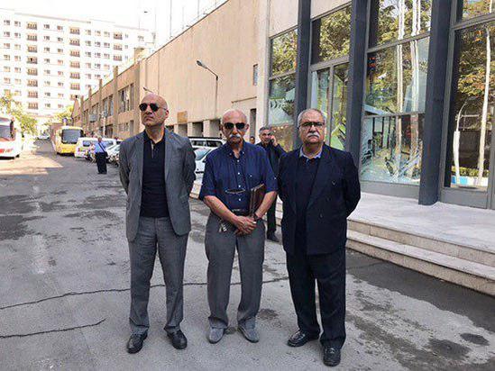 اسطوره های فوتبال ایران، کاشانی را بدرقه کردند + عکس