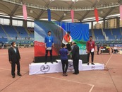 گزارش تصویری روز نخست رقابت‌های دوومیدانی بین‌المللی جام امام رضا(ع)