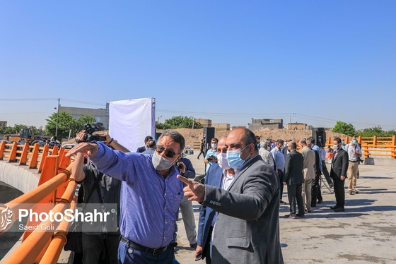 فاز اول پروژه تقاطع غیر همسطح زندگی (مصلی) به بهره برداری رسید