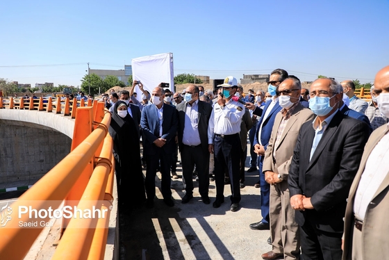 فاز اول پروژه تقاطع غیر همسطح زندگی (مصلی) به بهره برداری رسید