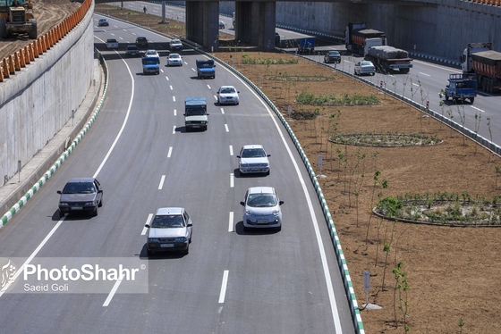 فاز اول پروژه تقاطع غیر همسطح زندگی (مصلی) به بهره برداری رسید