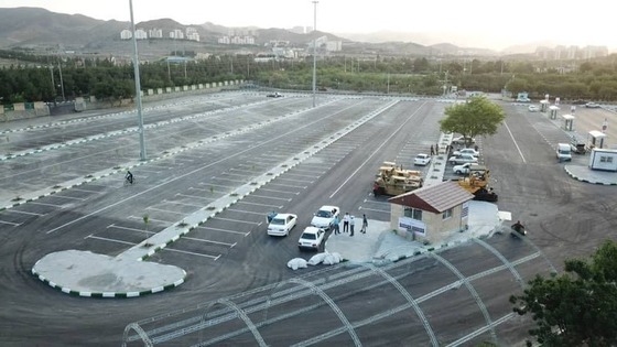 آئین افتتاح پارکینگ مرکز فرهنگی و موزه دفاع مقدس در مشهد