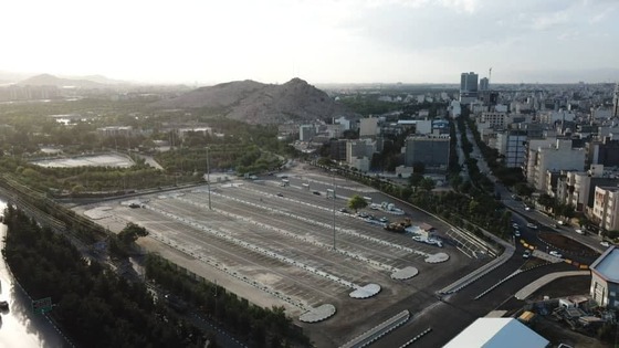 آئین افتتاح پارکینگ مرکز فرهنگی و موزه دفاع مقدس در مشهد