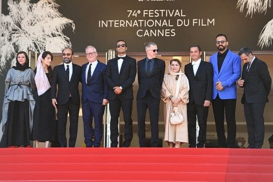 تصاویر امیر جدیدی در جشنواره فیلم کن