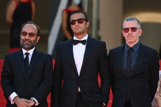 تصاویر امیر جدیدی در جشنواره فیلم کن