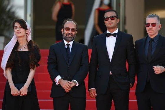 تصاویر امیر جدیدی در جشنواره فیلم کن