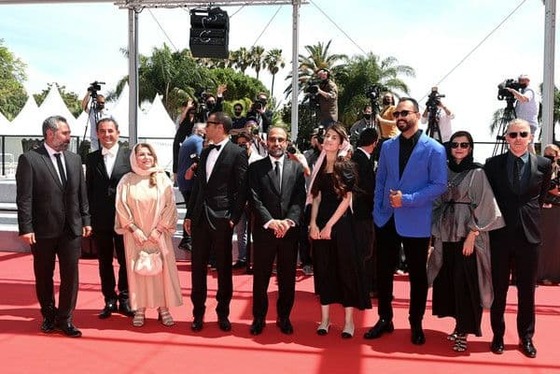 تصاویر امیر جدیدی در جشنواره فیلم کن