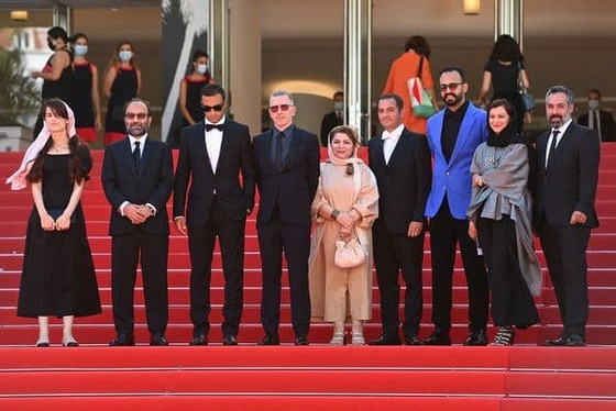 تصاویر امیر جدیدی در جشنواره فیلم کن