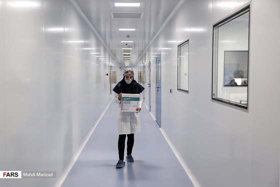 خط تولید واکسن برکت + تصاویر