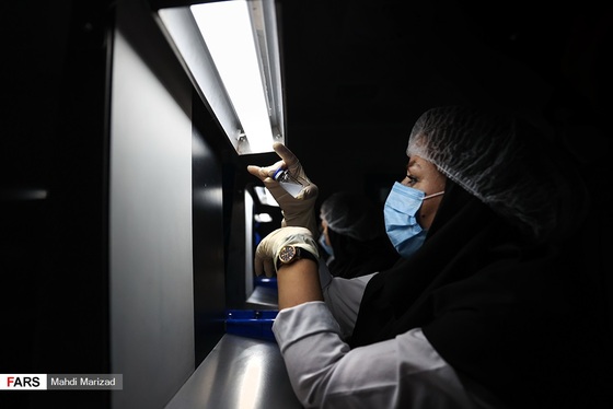 خط تولید واکسن برکت + تصاویر