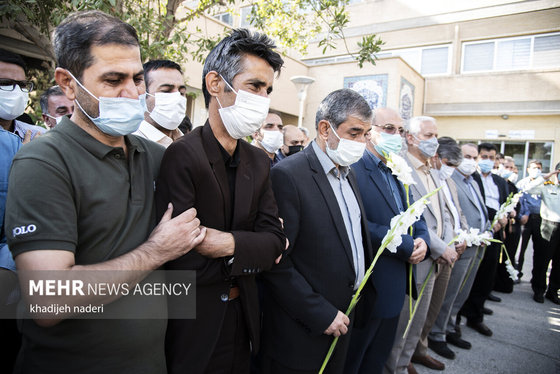 مراسم تشییع «علی لندی»، نوجوان فداکار ایذه‌ای + فیلم و عکس