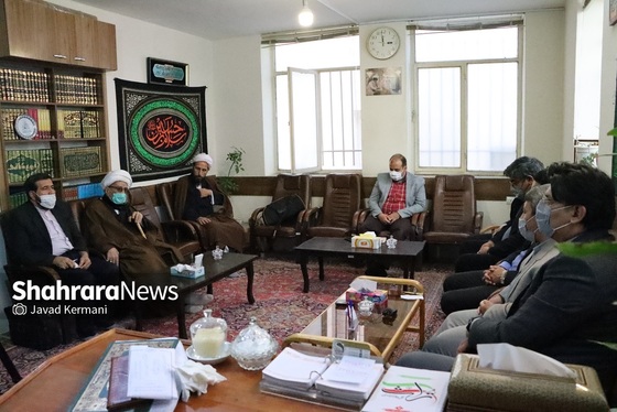 آیت‌الله اشرفی‌ شاهرودی در دیدار مدیران مؤسسه شهرآرا: فلسفه وجودی مشهد بارگاه امام رضا (ع) است
