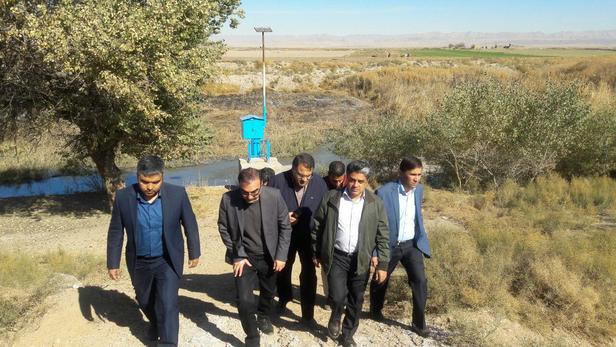 بازدید مسئولان شهری از مسیر رودخانه کشف رود