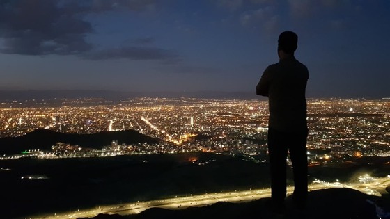 شهروند خبرنگار | نمایی زیبا از بام مشهد