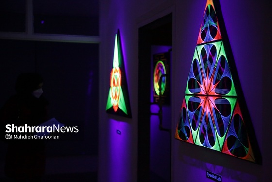 گفتگو با هنرمند جوان شهرکردی که نمایشگاه آثارش را در مشهد برگزار می‌کند