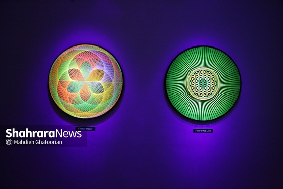 گفتگو با هنرمند جوان شهرکردی که نمایشگاه آثارش را در مشهد برگزار می‌کند