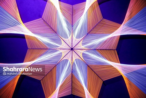 گفتگو با هنرمند جوان شهرکردی که نمایشگاه آثارش را در مشهد برگزار می‌کند