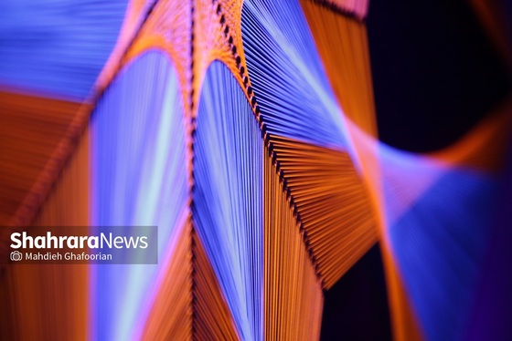 گفتگو با هنرمند جوان شهرکردی که نمایشگاه آثارش را در مشهد برگزار می‌کند