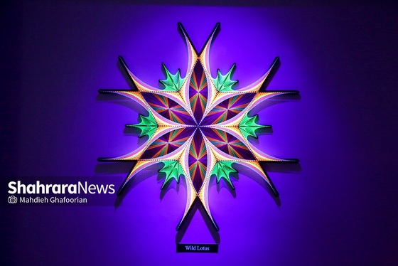 گفتگو با هنرمند جوان شهرکردی که نمایشگاه آثارش را در مشهد برگزار می‌کند