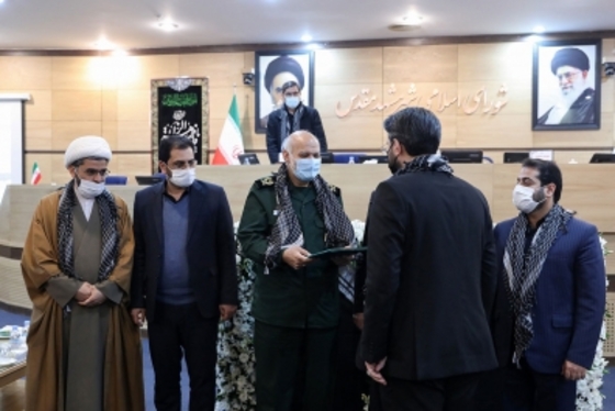 جلسه شورای اسلامی شهر مشهد، رنگ و بوی شهید سردار سلیمانی گرفت