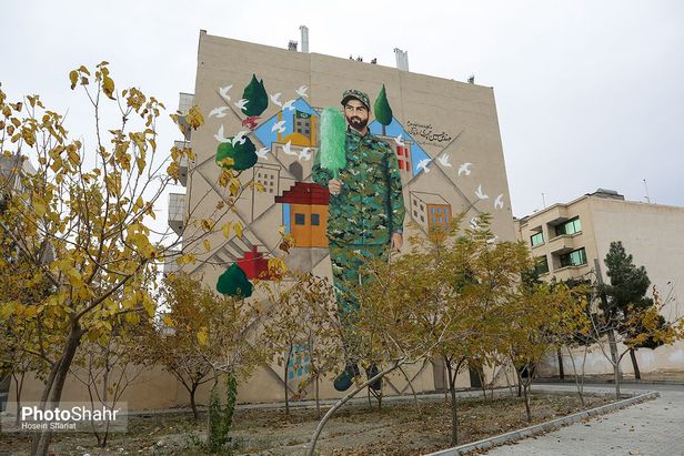 «روشنایی شهر» روی دیوار‌های شهر