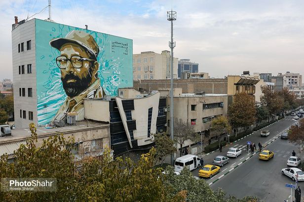 «روشنایی شهر» روی دیوار‌های شهر