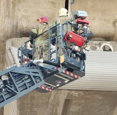 آتش سوزی یک مسافرخانه در خیابان شوش تهران + فیلم و جزئیات