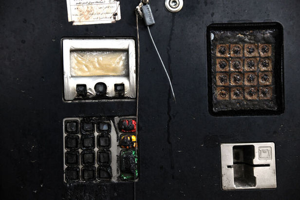 نخستین تصاویر رسمی از خسارت‌های وارده به جایگاه‌های بنزین اطراف تهران