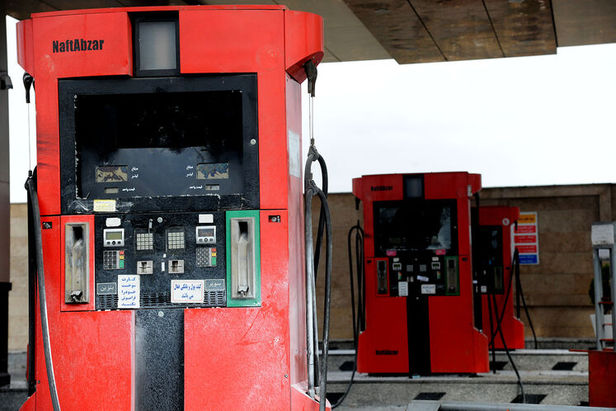 نخستین تصاویر رسمی از خسارت‌های وارده به جایگاه‌های بنزین اطراف تهران