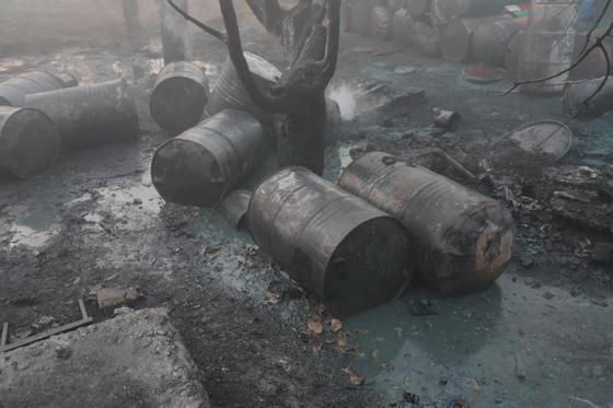 جست و جو و آوار برداری در انفجار کارخانه شهرک صنعتی کلات به اتمام رسید +عکس