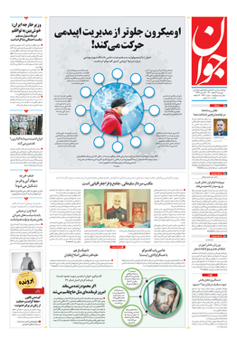 صفحه نخست روزنامه‌های کشور - دوشنبه ۲ اسفند ۱۴۰۰